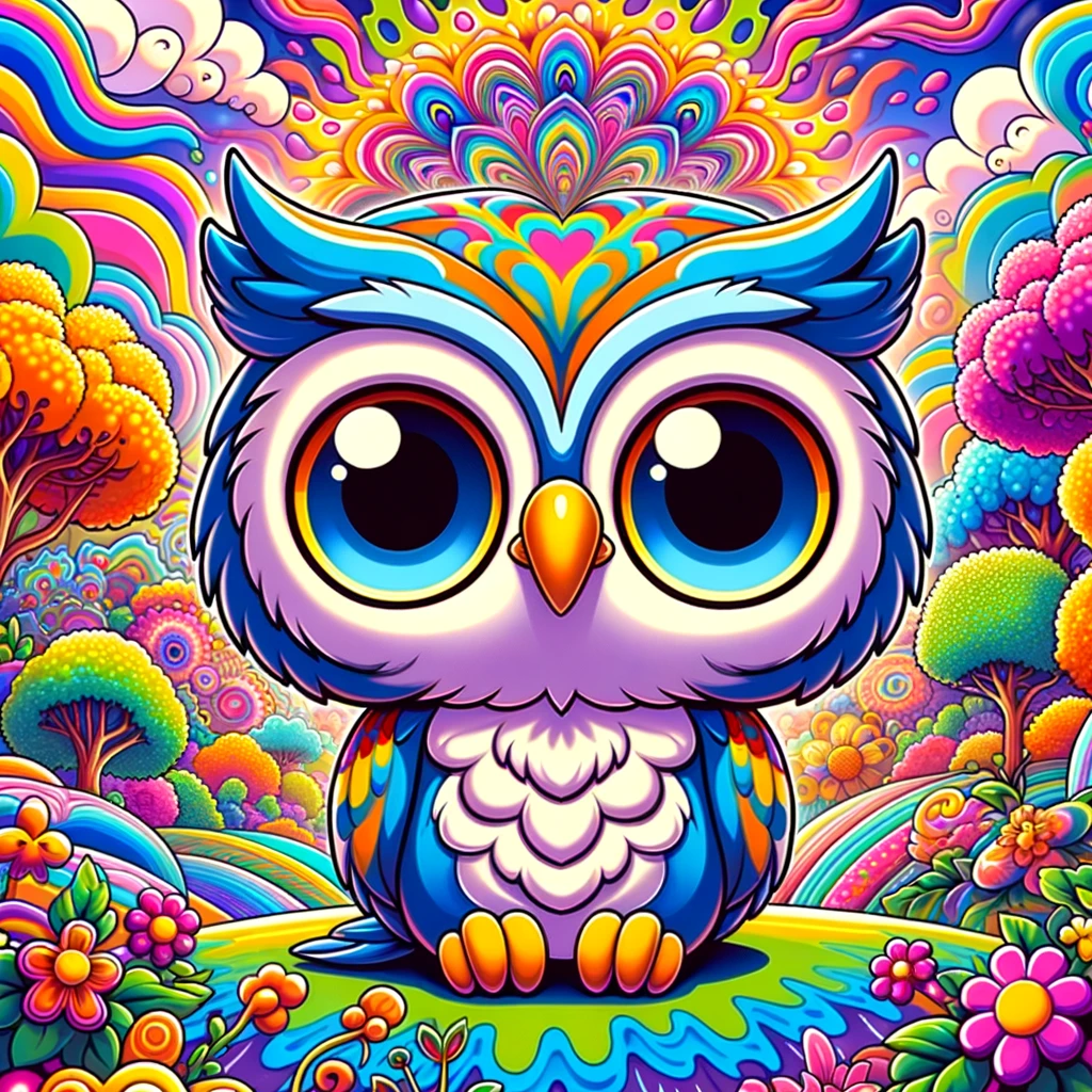 Cartoonish Owl